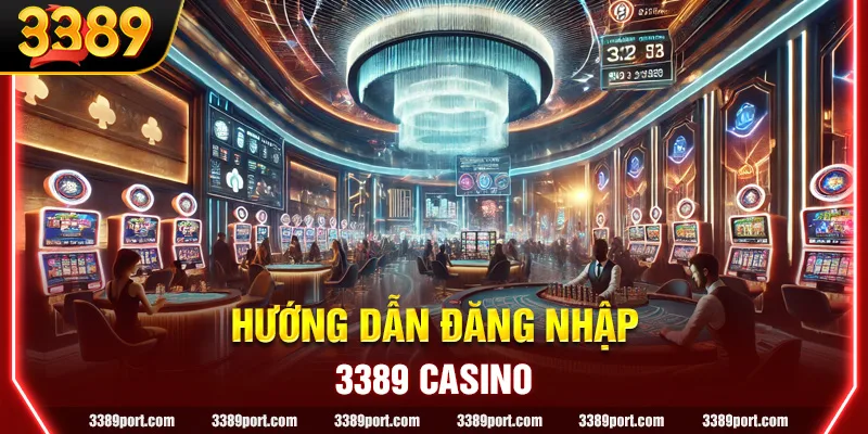 Hướng dẫn đăng nhập 3389 Casino: Trải nghiệm giải trí đỉnh cao