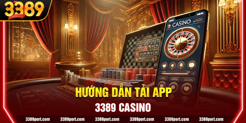 Hướng dẫn tải app 3389 Casino trên điện thoại Android và iOS