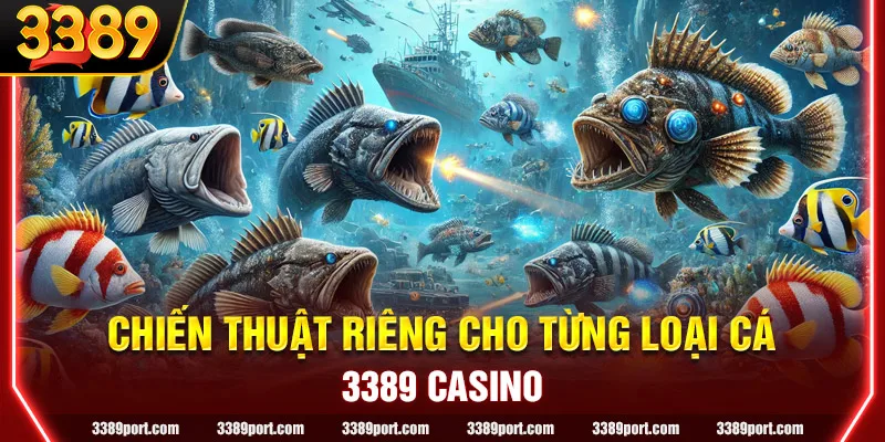 Các loại cá trong bắn cá đổi thưởng đi kèm với chiến thuật riêng