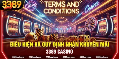 Điều Kiện và Quy Định nhận khuyến mãi 3389 Casino
