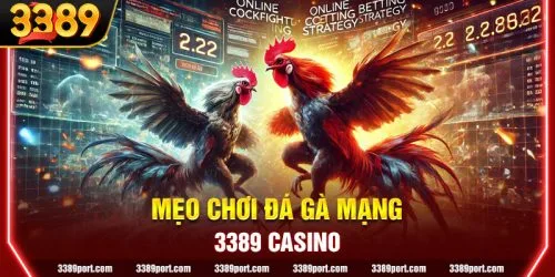 Mẹo chơi Đá Gà Mạng 3389: Chiến thuật Đỉnh tạo Thành công