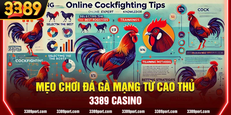 Mẹo chơi đá gà mạng tập hợp nhiều kỹ năng, kiến thức từ cao thủ