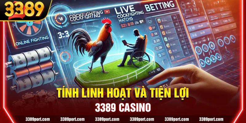 Đá gà mạng tạo những lợi thế, tính linh hoạt và tiện lợi